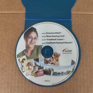 Arc Soft Scrapbook, greeting card and panorama maker software